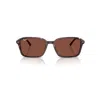 Ray Ban Raimond Sunglasses Transparent Fantasy Violet/red Frame Red Lenses 56-18 In Transparent Fantasy Violet&#47red