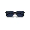 Ray Ban Raimond Transitions® Sonnenbrillen Schwarz Fassung Blau Glas 58-18 In Black