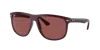 Ray Ban Boyfriend Sunglasses Bordeaux Frame Violet Lenses 60-15 In Brown