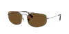 Ray Ban Unisex Polarized Explorer 5 Sunglasses, Rb3845 In B-15 Brown