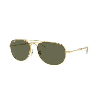 Ray Ban Ray-ban Ray-ban Bain Bridge Rb3735 001/58 In Green