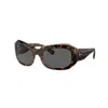 Ray Ban Pillow Beate 56mm Wrap Sunglasses