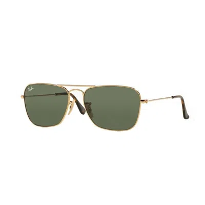 Ray Ban Ray-ban Ray-ban Caravan Rb3136 181 In Golden Yellow