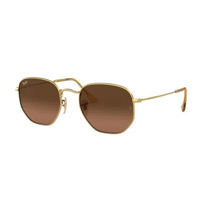 Ray Ban Ray-ban Ray-ban Hexagonal Rb3548n 912443 In Gold