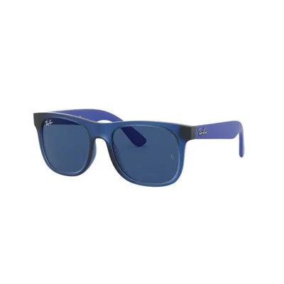 Ray Ban Ray-ban Ray-ban Junior Justin Rj9069s 706080 In Blue
