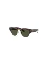 Ray Ban Ray-ban Mega Clubmaster 50mm Square Sunglasses In Brown/green