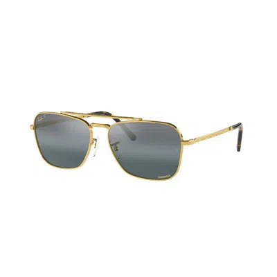 Ray Ban Ray-ban Ray-ban New Caravan Rb3636 9196g6 In Gold