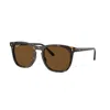 Ray Ban 53mm Polarized Square Sunglasses