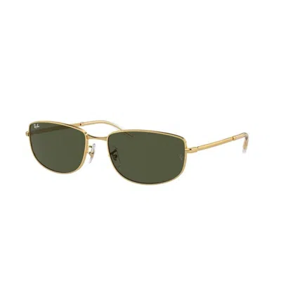 Ray Ban Ray-ban Ray-ban Rb3732 001/31 In Gold