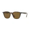 Ray Ban 54mm Polarized Irregular Sunglasses