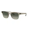 Ray Ban Rb4323 Sunglasses Transparent Grey Frame Grey Lenses 51-20 In Gray