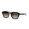 Ray Ban Rb4458d Square Sunglasses In Black