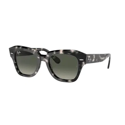 Ray Ban Ray-ban Ray-ban State Street Rb2186 133371 In Gray