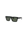 Ray Ban Warren 57mm Rectangular Sunglasses