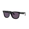 Ray Ban Ray-ban Ray-ban Wayfarer Reverse Rbr0502s 66771a In Black/violet