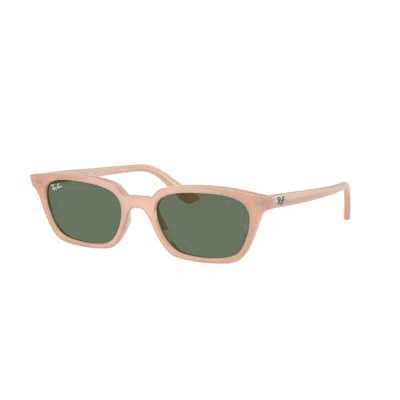 Ray Ban Rb4456 Plastic Pillow Sunglasses In Dark Green