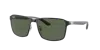 Ray Ban Rb3721 Rectangle-frame Sunglasses In Black