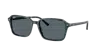 Ray Ban Ray-ban 56mm Square Sunglasses In Blue