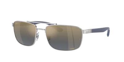 Ray Ban Ray In Blue & Gold