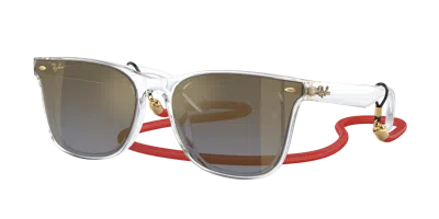 Ray Ban Ray In Blue,gold