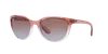 Ray Ban Ray In Braun,violett Verlaufstönung