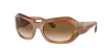 Ray Ban Ray In Clear & Brown