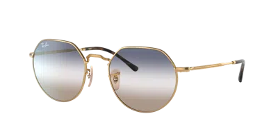 Ray Ban Ray In Clear Gradient Blue