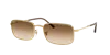 Ray Ban Ray In Clear Gradient Brown