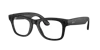 Ray Ban Ray-ban | Meta Wayfarer Electronics Black Frame Green Lenses 50-22 In Clear,graphite Green