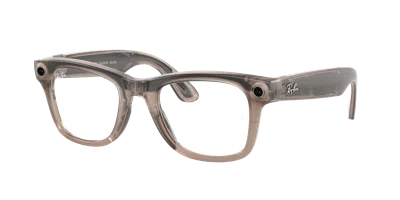 Ray Ban Ray In Clear,watermelon Red