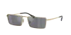 Ray Ban Ray In Dark Grey Flash Silver
