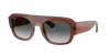 Ray Ban Geometric-frame Sunglasses In Brown