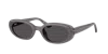 Ray Ban Oval-frame Sunglasses In Gray