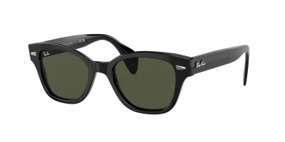 Ray Ban Rb0880s Sunglasses Black Frame Green Lenses 53-19