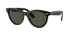 Ray Ban Wayfarer Way 54mm Oval Sunglasses In Green