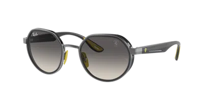 Ray Ban Rb3703m Scuderia Ferrari Collection Sonnenbrillen Grau Fassung Grau Glas 51-21 In Grey