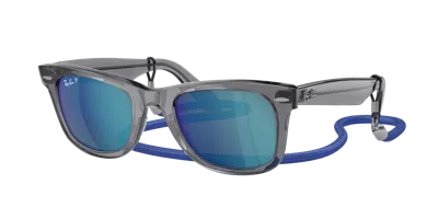 Ray Ban Ray In Grey,blue