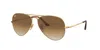 Ray Ban Ray In Light Brown Gradient