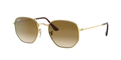 Ray Ban Ray In Light Brown Gradient