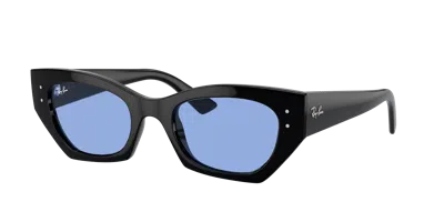 Ray Ban Ray In Photochromic Blue To Dark Blue