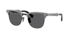 Ray Ban Rb3807m Scuderia Ferrari Collection Chromance Sunglasses Brushed Gunmetal Frame Grey Lenses Polarize In Polarized Dark Grey