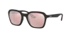 Ray Ban Ray In Purple Silver Mirror Chromance Polarized