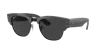 Ray Ban Mega Clubmaster Sonnenbrillen Grau Fassung Schwarz Glas Polarisiert 50-21 In Schwarz