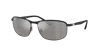 Ray Ban Rb3671ch Chromance Sunglasses Black Frame Silver Lenses Polarized 60-16 In Gray