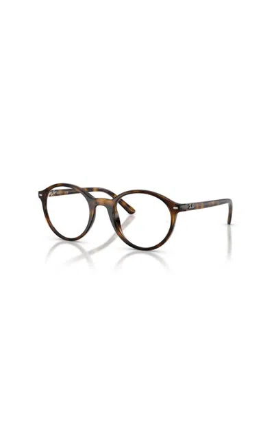 Ray Ban Ray-ban 45mm Phantos Optical Glasses In Tortoise