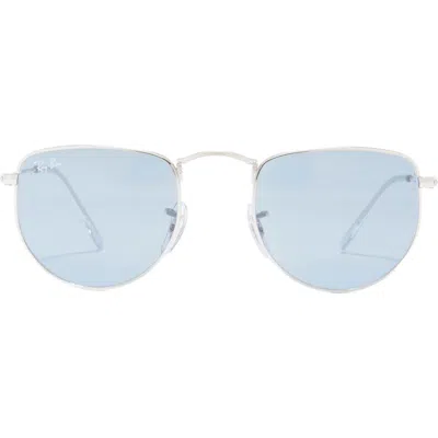 Ray Ban Ray-ban 47mm Irregular Sunglasses In Silver