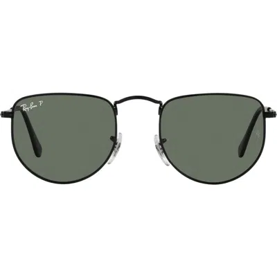 Ray Ban Ray-ban 50mm Polarized Irregular Sunglasses In Black