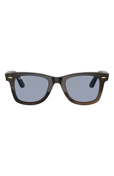 Ray Ban Ray-ban 50mm Square Sunglasses In Black