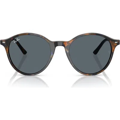Ray Ban Ray-ban 51mm Bernard Phantos Round Sunglases In Brown