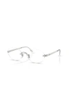 Ray Ban Ray-ban 52mm Rectangle Optical Glasses In Gray